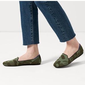 Rothy’s camo loafer. Olive green. 6.5